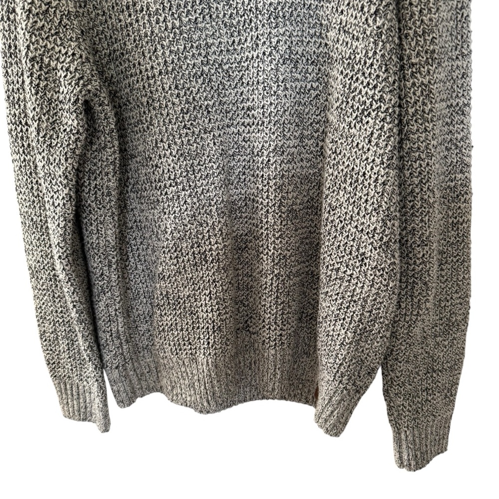 Roots Salt and Pepper Mock Neck Henley Sweater Men’s Size Large L - Picture 4 of 13